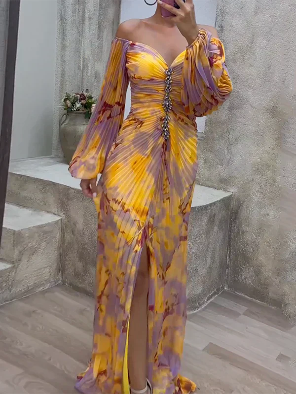 Maili™ | Abito Maxi Celestia