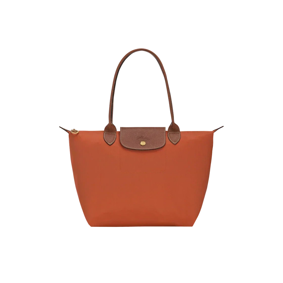 Longchamp Le Pliage – Borsa tote grande – Terracotta