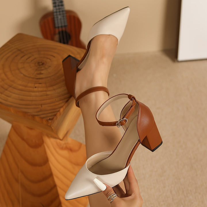 Marielle™ | Tacchi Bicolore Strappina