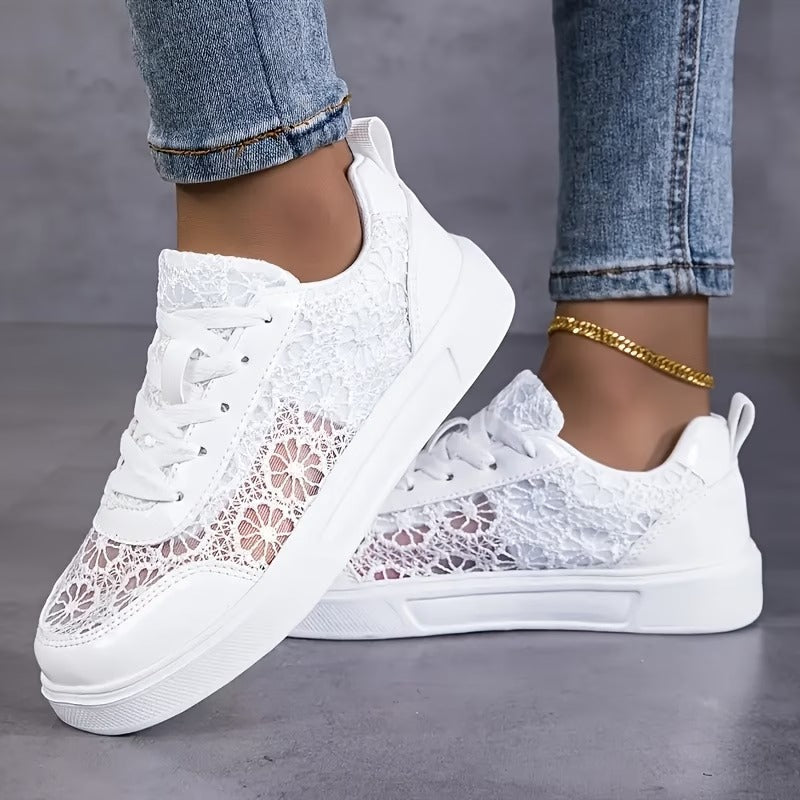 Dentelle | Sneakers in Pizzo Floreale