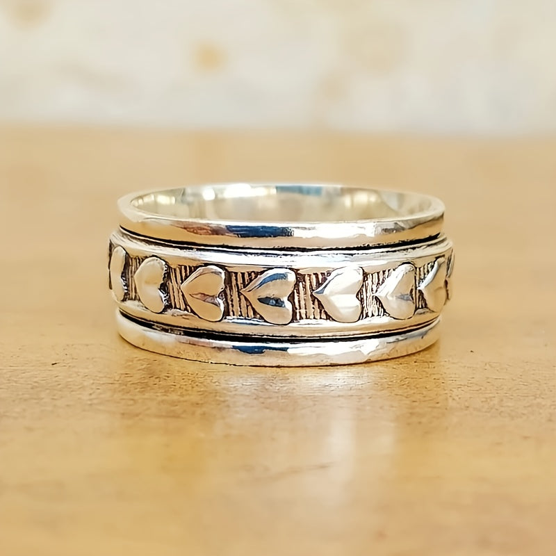 Anello Vintage Boho a Cuore