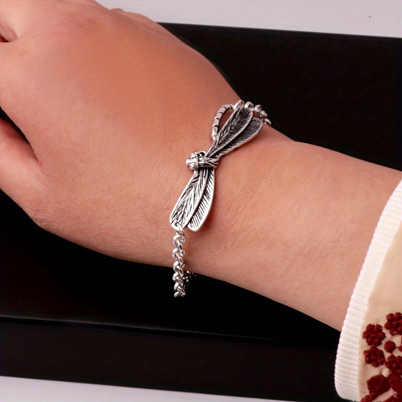 Bracciale Vintage Bohemien a Forma di Libellula