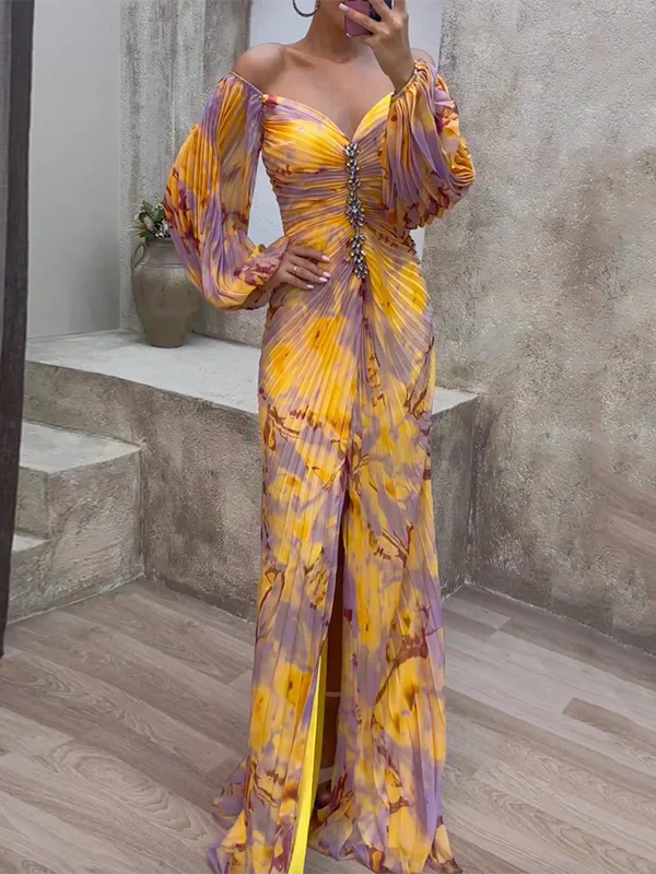 Maili™ | Abito Maxi Celestia
