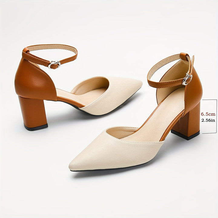 Marielle™ | Tacchi Bicolore Strappina