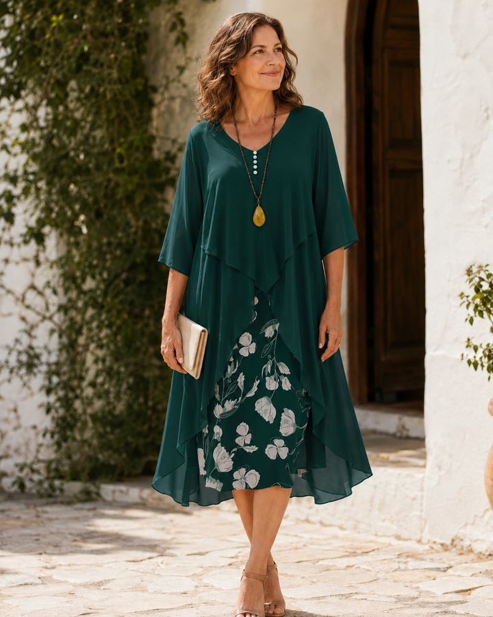 Odette | Abito Maxi a Strati