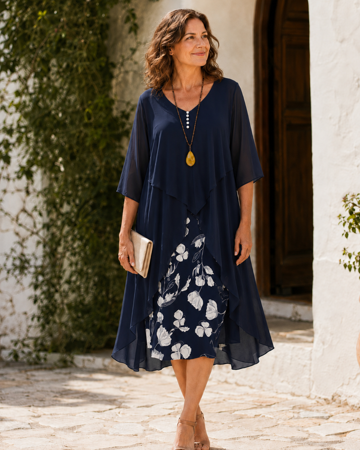 Odette | Abito Maxi a Strati