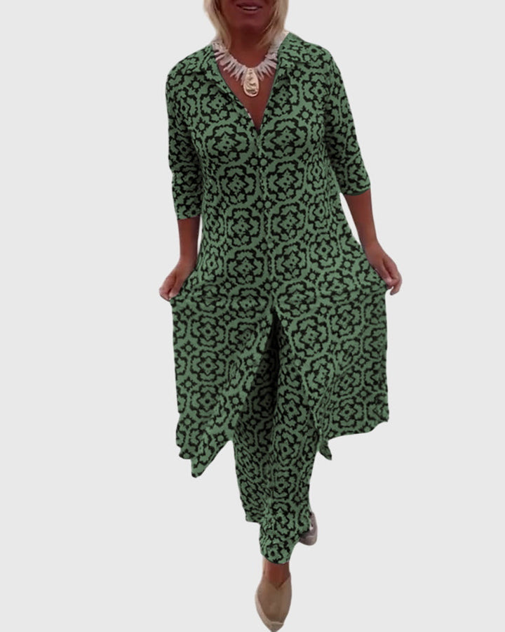 Gabriella™ | Elegante completo vintage due pezzi