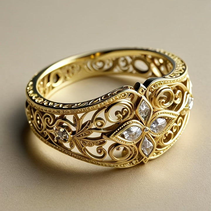 Anello Bohemien Vintage Senza Tempo