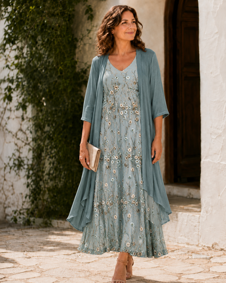 Giulietta | Abito Duster in Pizzo
