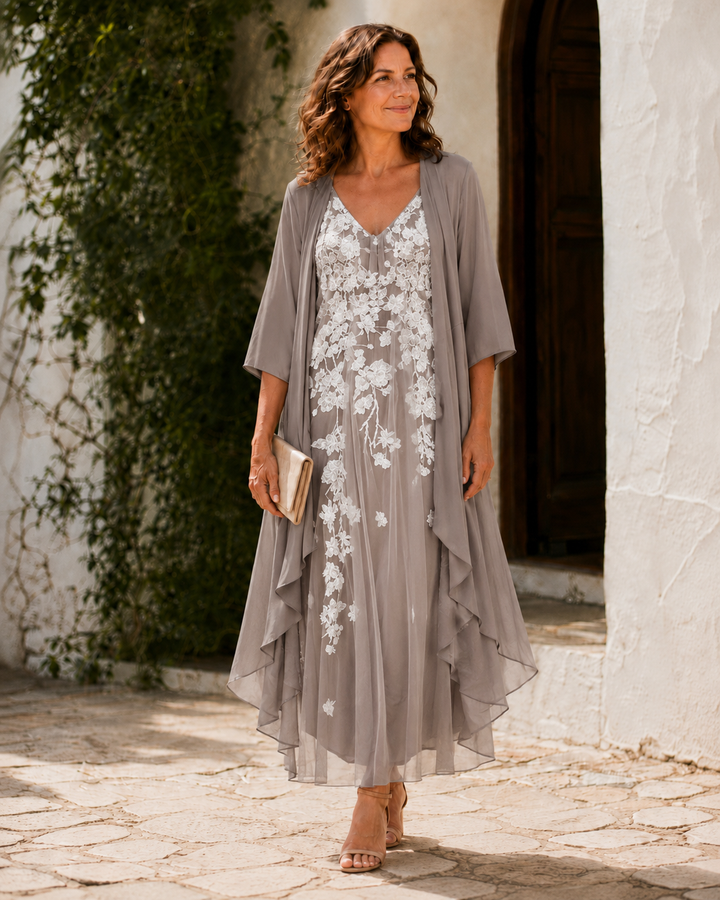 Giulietta | Abito Duster in Pizzo