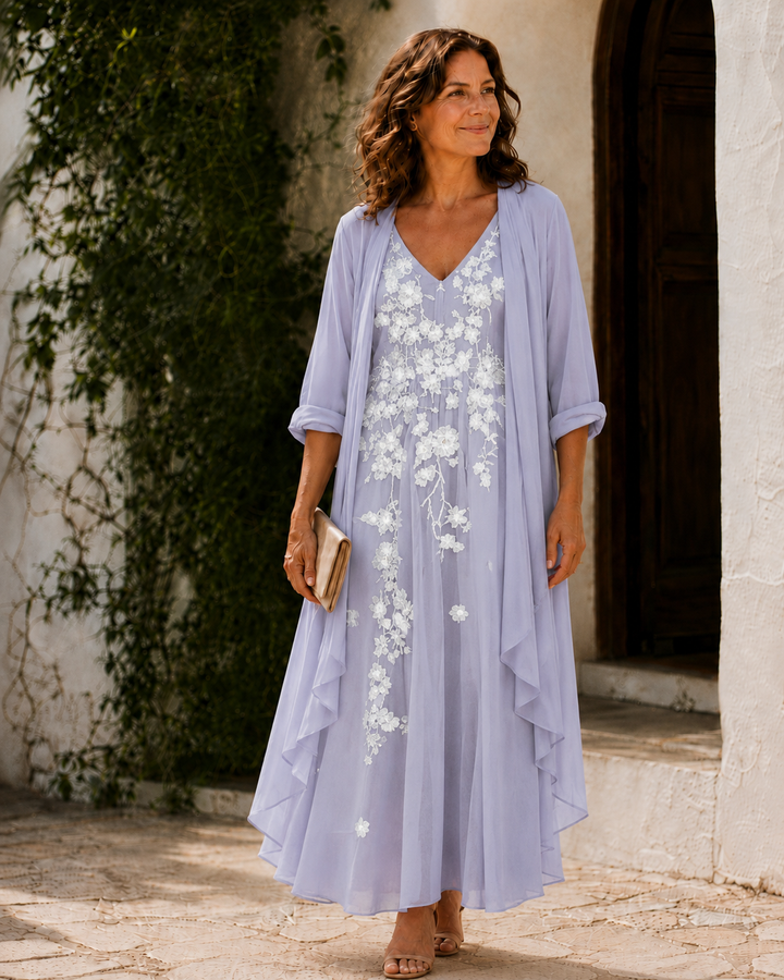 Giulietta | Abito Duster in Pizzo