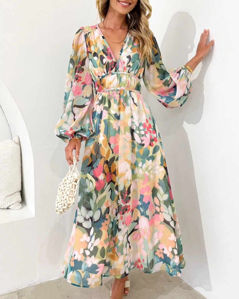 Celine™ | Abito Floreale Belladonna