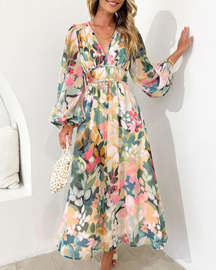 Celine™ | Abito Floreale Belladonna