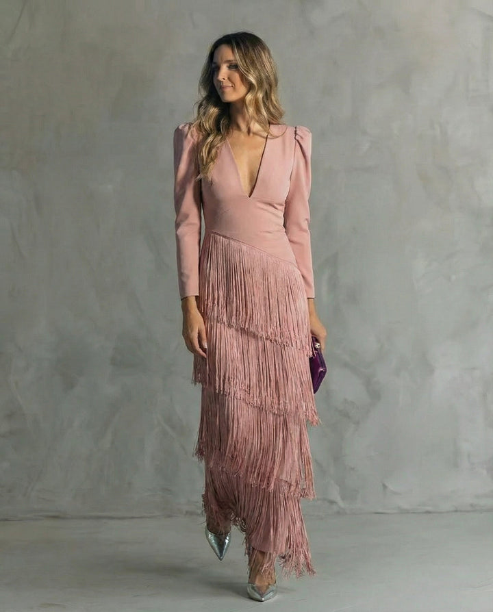 Chiara™ | Abito Frange Eleganza
