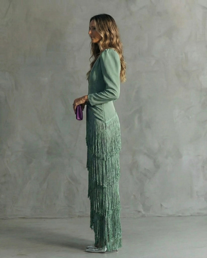 Chiara™ | Abito Frange Eleganza