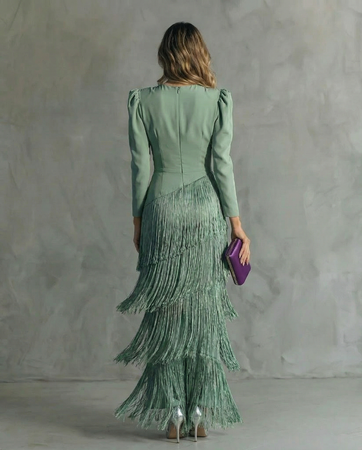 Chiara™ | Abito Frange Eleganza