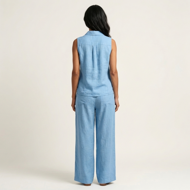 Twiila | Top Avvolgente & Pantaloni Ampi
