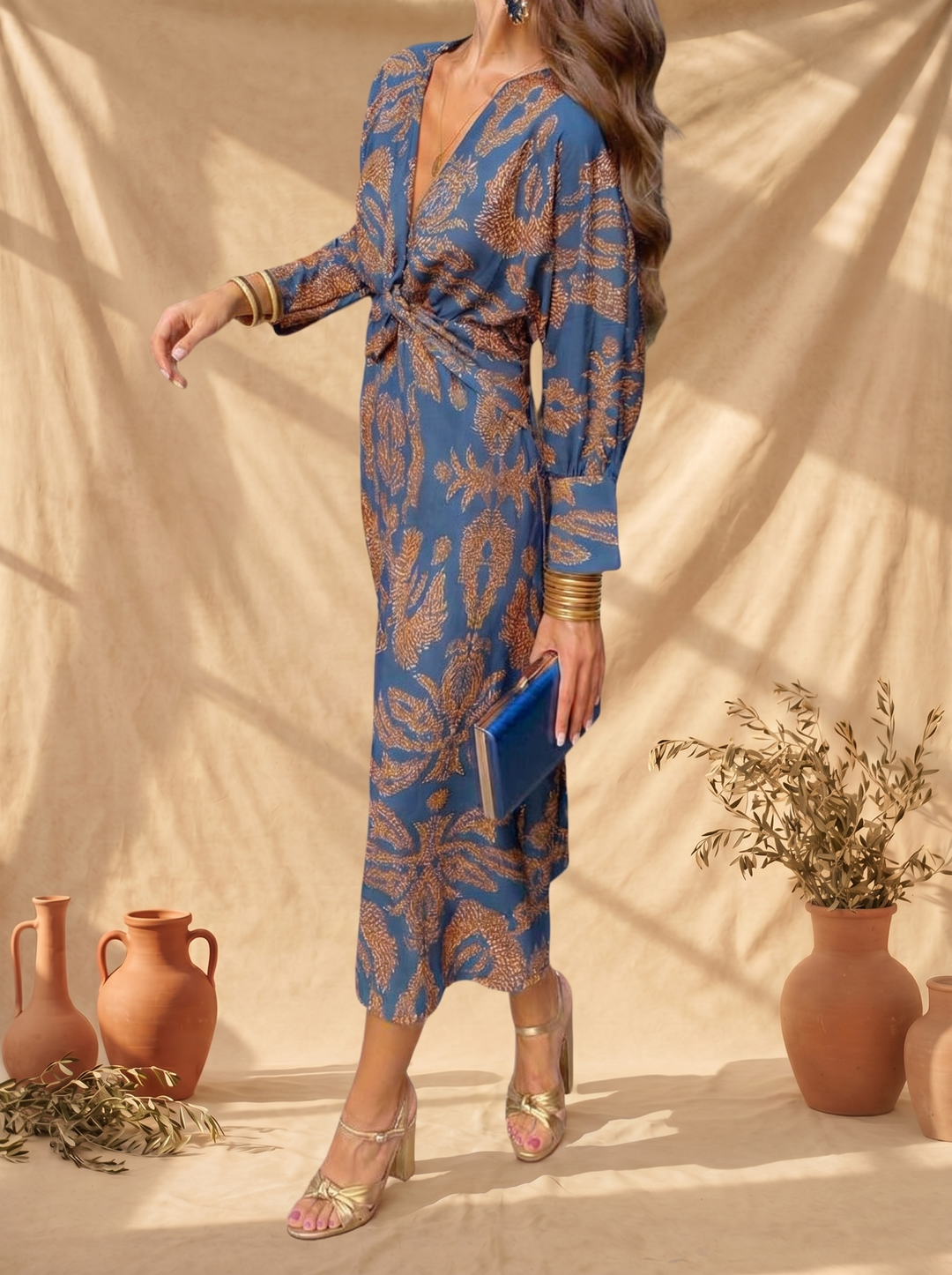 Celeste™ | Abito Midi Fiorabella