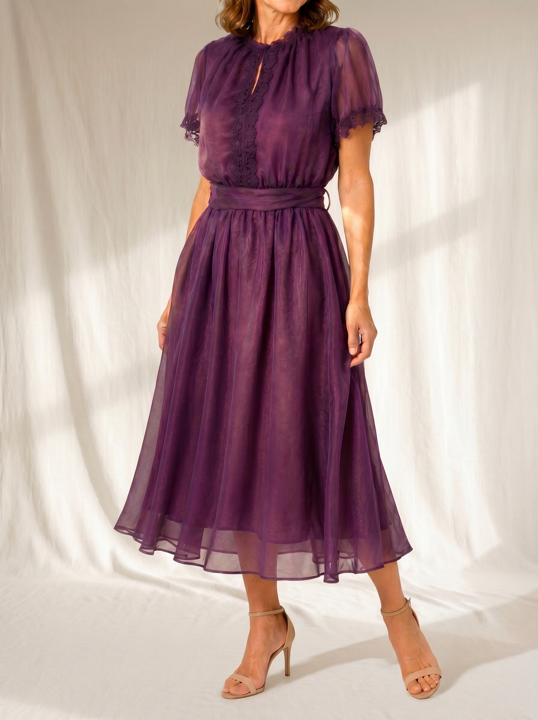 Flavia™ | Abito Maxi Serena in Chiffon