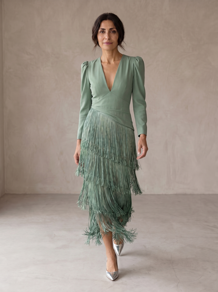 Chiara™ | Abito Frange Eleganza