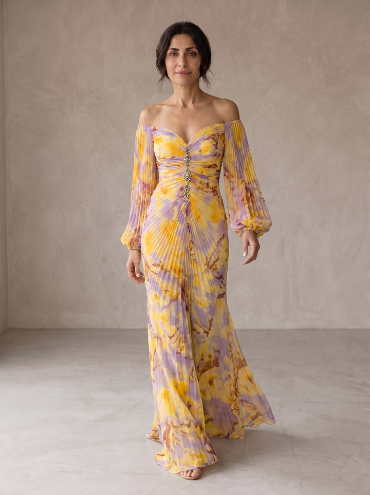 Maili™ | Abito Maxi Celestia