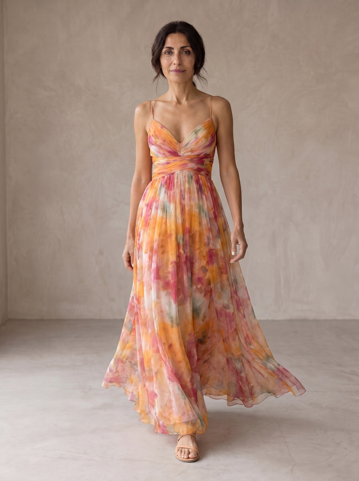 Giselle™ | Maxi Abito Fiorisogno