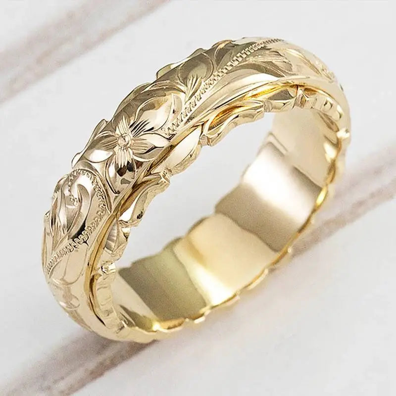 Anello in oro “Fiore Antico”