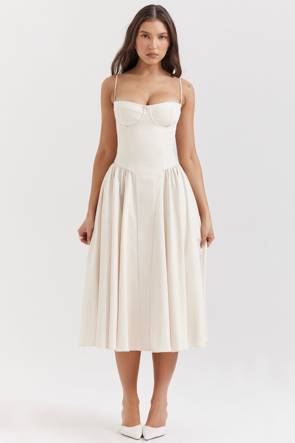 Roma™ | Abito Corsetto Perla