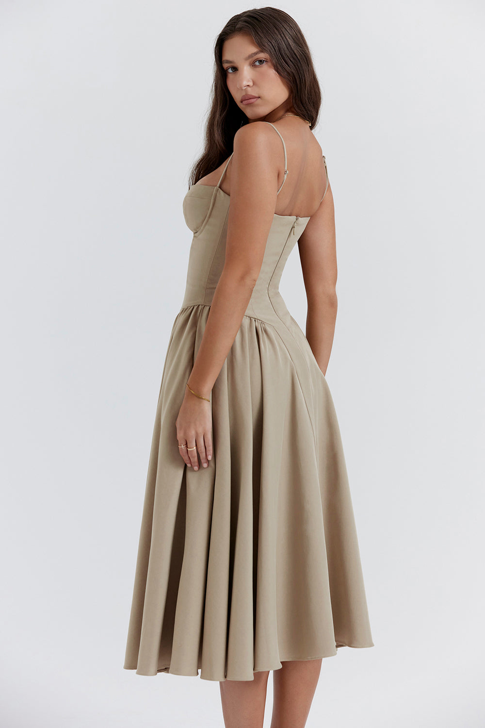 Roma™ | Abito Corsetto Perla