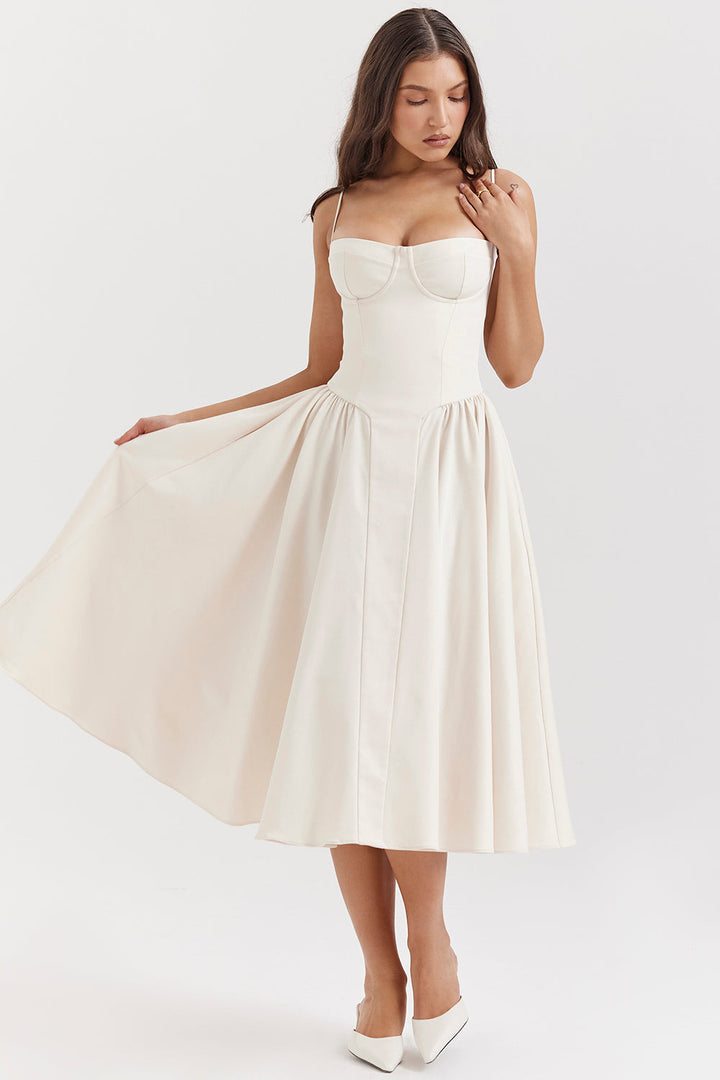 Roma™ | Abito Corsetto Perla
