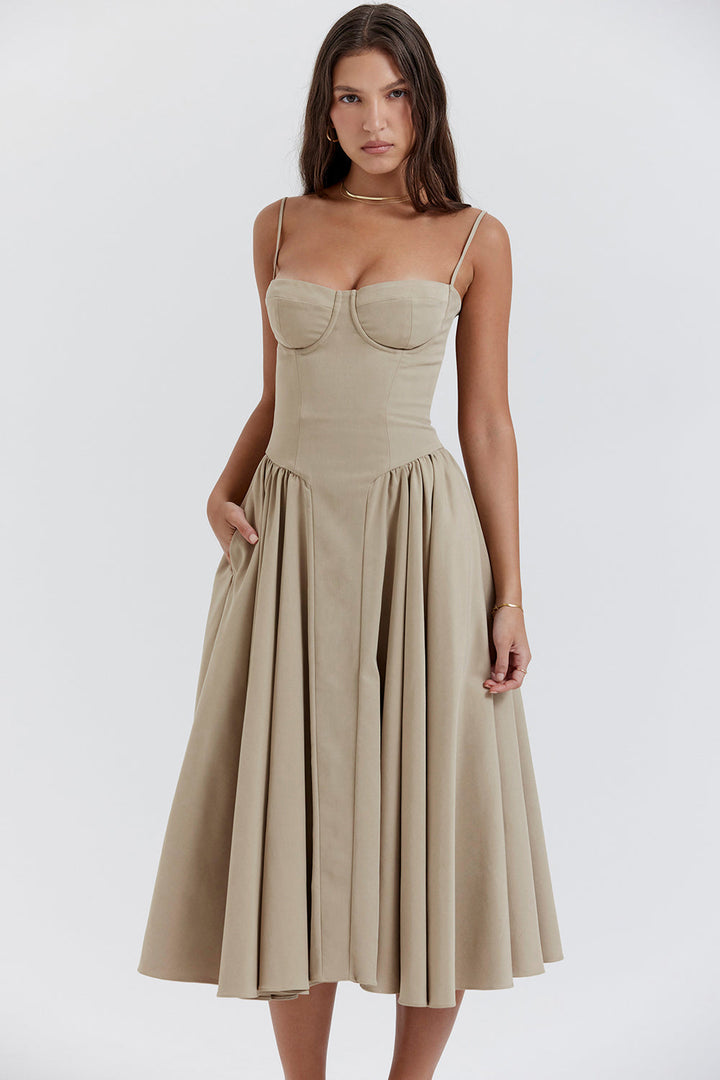 Roma™ | Abito Corsetto Perla