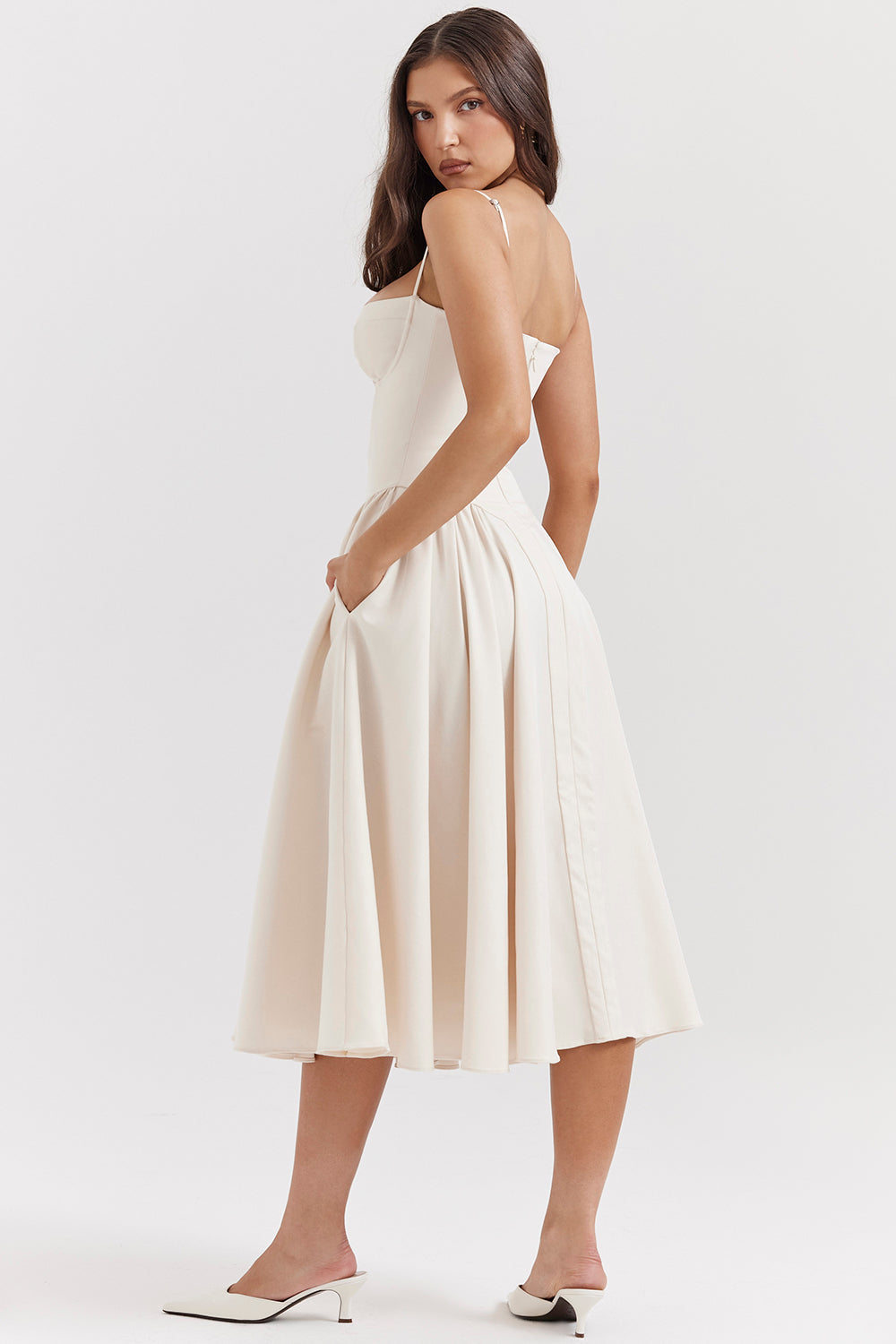 Roma™ | Abito Corsetto Perla