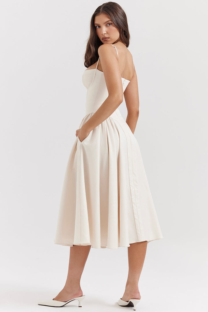 Roma™ | Abito Corsetto Perla