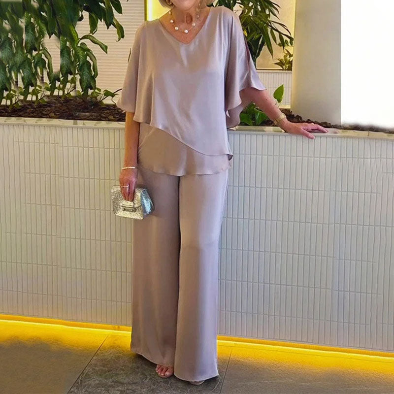 Selina | Elegante completo 2 pezzi dalla silhouette fluida